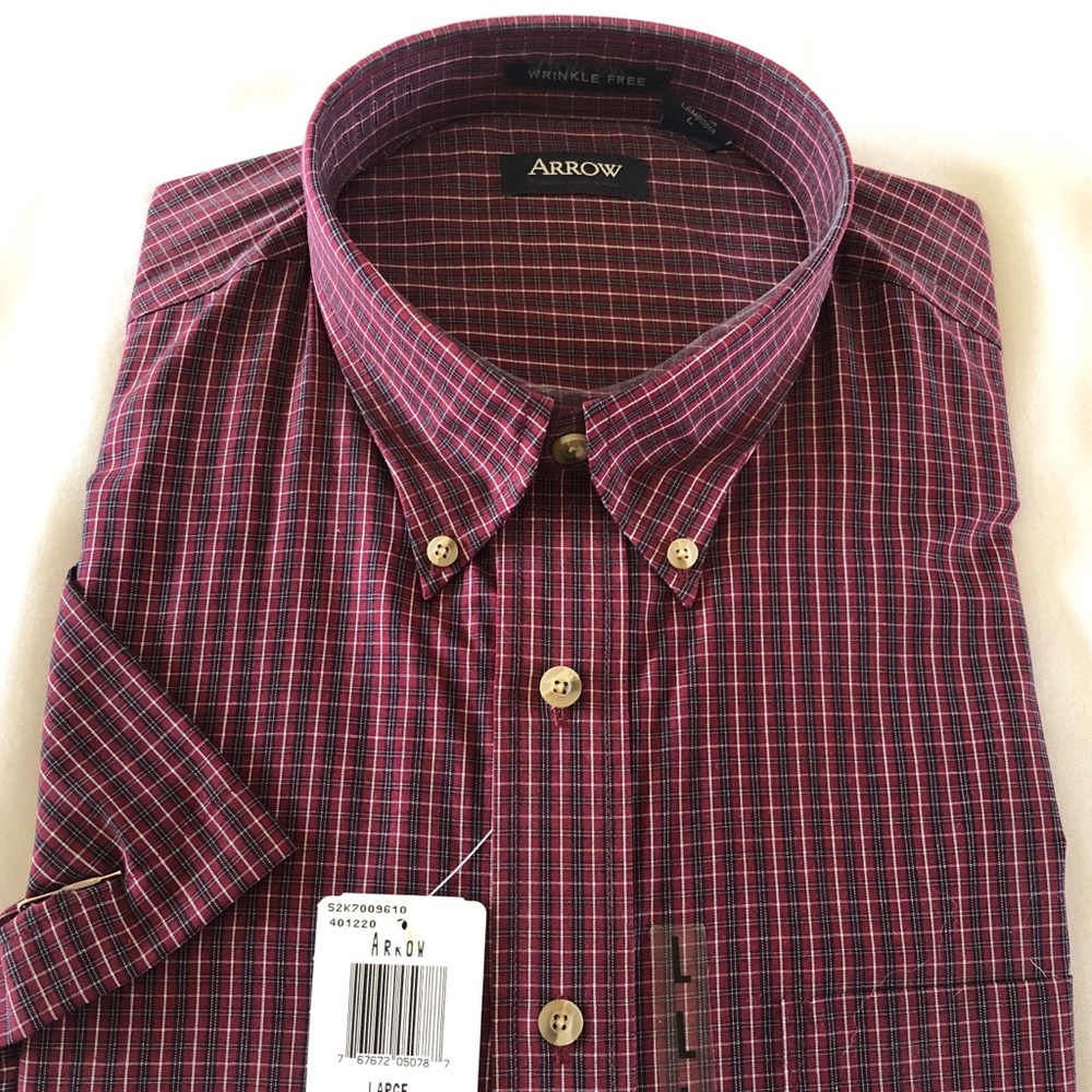 Men’s Short Sleeve Button Up